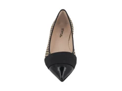 STATUS Ballerina Flats* black~natural