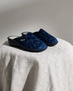 SUSIMODA Slippers* blue fern