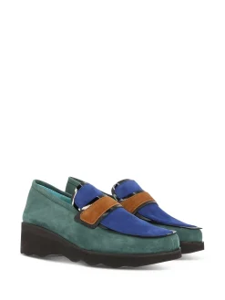 THIERRY RABOTIN Slip-Ons* green~blue