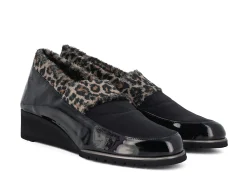 THIERRY RABOTIN Slip-Ons* black leopard