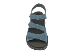 THINK! Sandals* blue floral