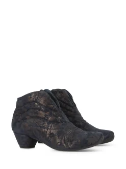 THINK! Ankle Boots* navy print