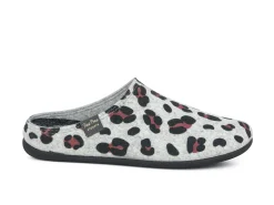 TONI PONS Slippers* grey leopard
