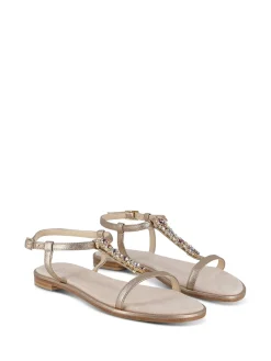VIA MERCANTI Sandals* bronze