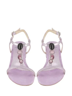 VIA MERCANTI Sandals* lilac