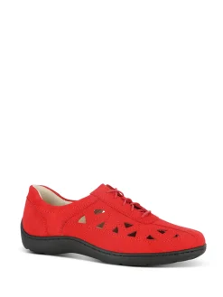 WALDLAUFER Lace-Ups* red~black
