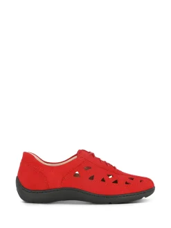 WALDLAUFER Lace-Ups* red~black