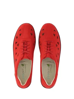 WALDLAUFER Lace-Ups* red~black