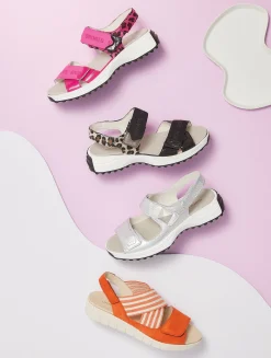WALDLAUFER Sandals* black