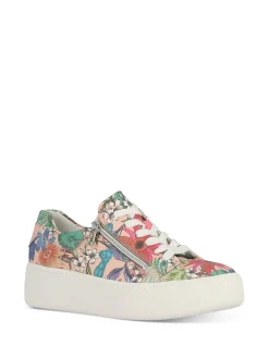 WALDLAUFER Sneakers* pink floral