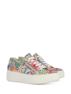 WALDLAUFER Sneakers* pink floral