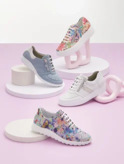 WALDLAUFER Sneakers* pink floral