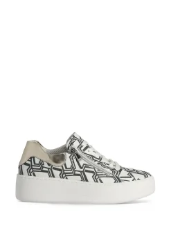 WALDLAUFER Sneakers* white~black.