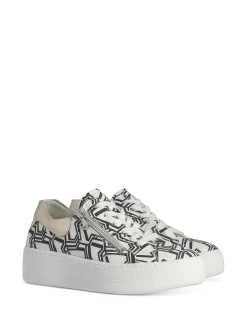 WALDLAUFER Sneakers* white~black.