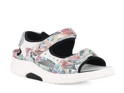 WALDLAUFER Sandals* white~graffiti