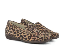 WALDLAUFER Loafers* leopard print